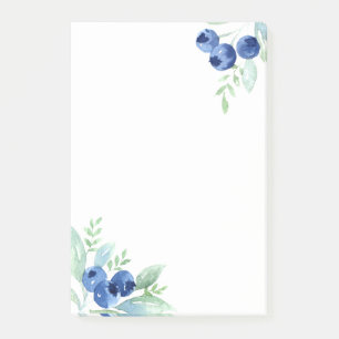Blaubeeren Post-it Klebezettel