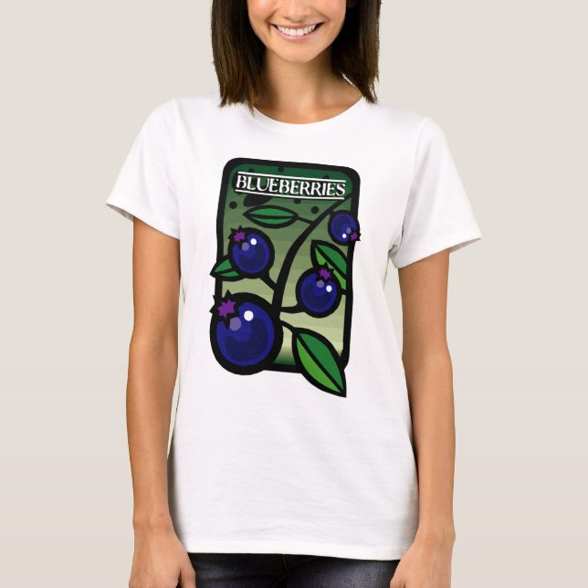 Blaubeeren T-Shirt (Vorderseite)