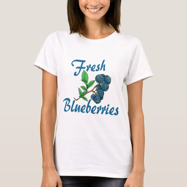 Blaubeeren T-Shirt (Vorderseite)