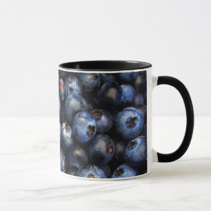 Blaubeeren Tasse