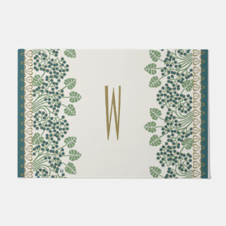 BlaubeerenNouveau Kunst-Deko-Tür-Matten Fußmatte