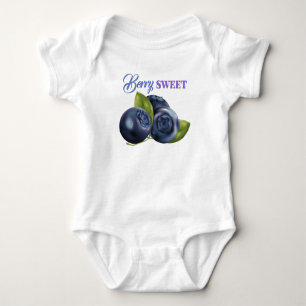 Blaubeerfrucht Baby Strampler