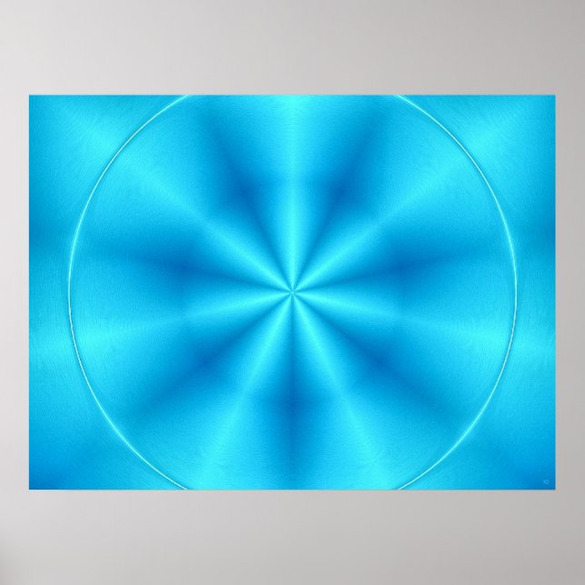 Blaubeerfrucht-Plakat Poster (Vorne)