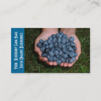 Blaubeerfrucht-Züchter Visitenkarte