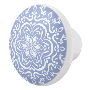 BlaubeerMandala Keramikknauf