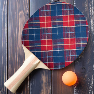 Blaubeermarmelade-Kariert Tischtennis Schläger