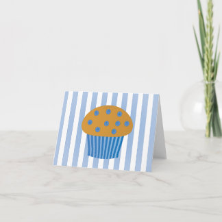 Blaubeermuffin Karte