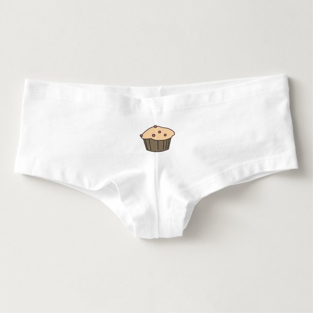 Blaubeermuffin-niedlicher Girly Schlüpfer (Vorderseite)