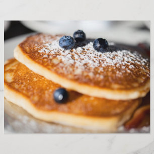 Blaubeerpfannkuchen Flyer