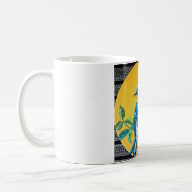 Blaubirse Kaffeetasse (Links)