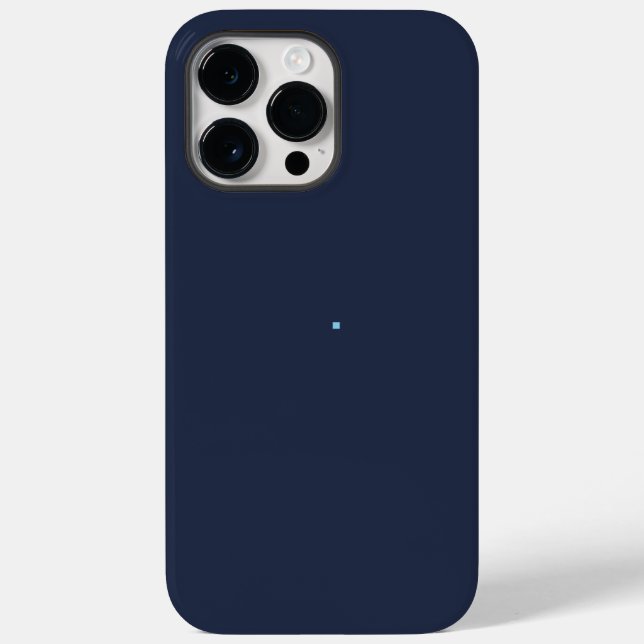 Blaublau Case-Mate iPhone 14 Pro Max Hülle (Rückseite)