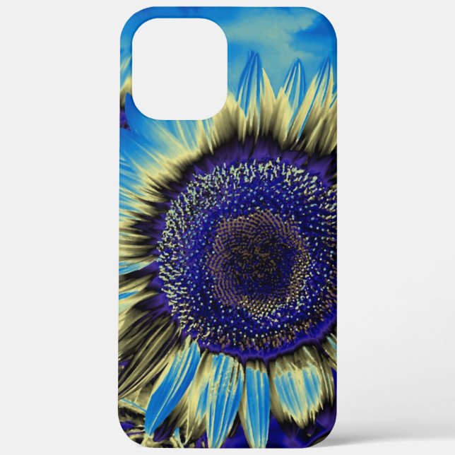 Blaublume Case-Mate iPhone Hülle (Rückseite)