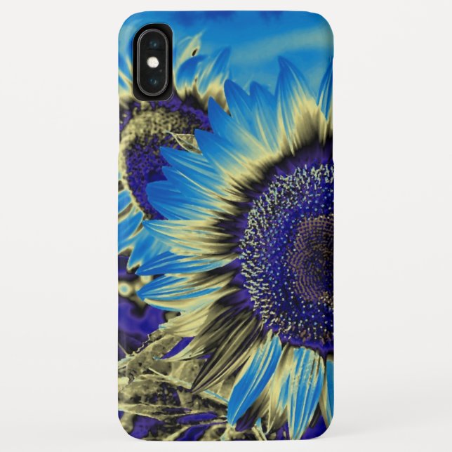 Blaublume Case-Mate iPhone Hülle (Rückseite)