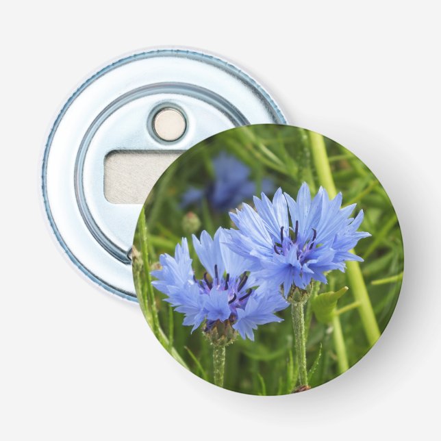 Blaublume Flaschenöffner (Vorderseite)