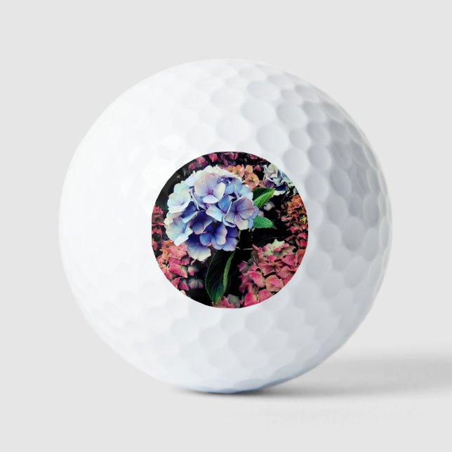 Blaublumen Golfball (Vorderseite)