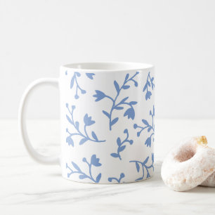 Blaublumen klassische Kaffee-Tasse Kaffeetasse