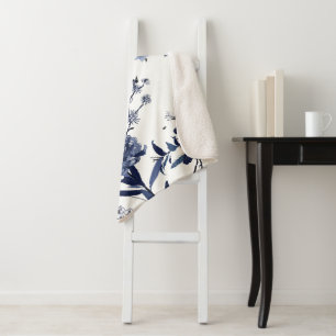 Blaublumen Sherpadecke