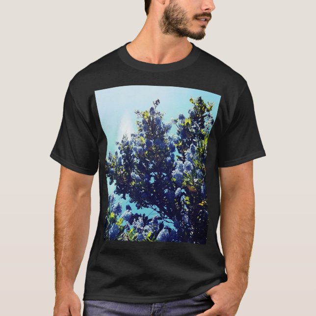 Blaublumen T-Shirt (Vorderseite)