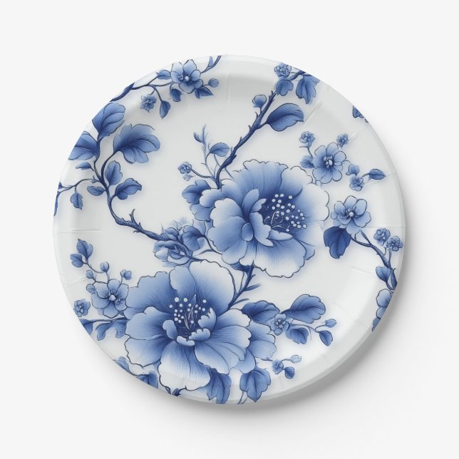 Blaublut im Bowl Pappteller (Vorderseite)