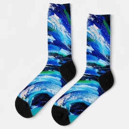 Blaublüte Socken