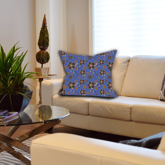 Blaubraun Kissen (Von Creator hochgeladen)