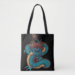 Blauchinesischer Drache Tasche