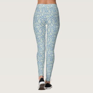 Blaucreme Paisley Leggings