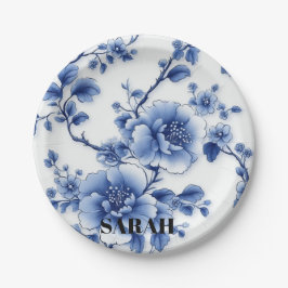 Blaudruckpapier-Platte Pappteller