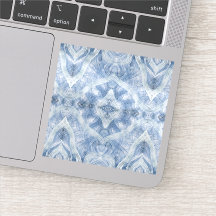 Blaue abstrakte Aquarellkunst
