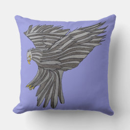 Blaue Adler-Kissen Kissen