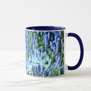 Blaue Agapanthus-Tasse Tasse