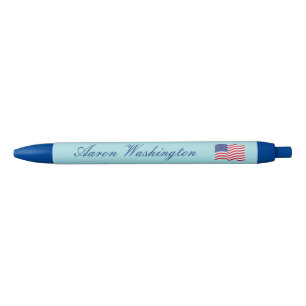 Blaue amerikanische Flagge Stifte Geschenk Kugelschreiber