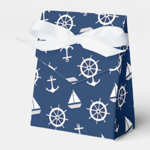Blaue Anker-nautischGeschenkboxen Geschenkschachtel