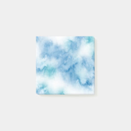 Blaue Aquamarine Farbe Abstrakt Post-it Klebezettel