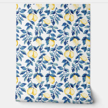 Blaue Aquarell-Limette