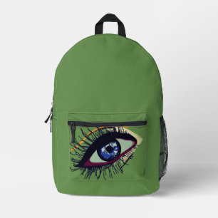 Blaue-Augen-iPhone 8/7, Barely There Bedruckter Rucksack