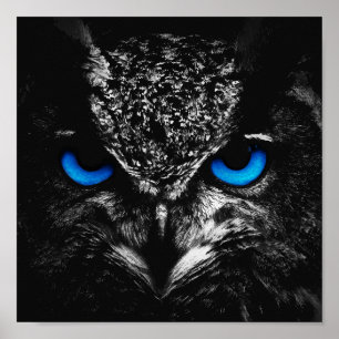 Blaue Augen Poster