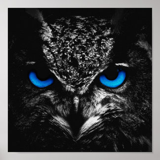 Blaue Augen Poster