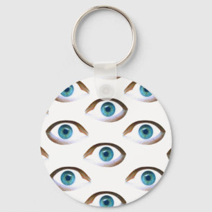 blaue Augen Schlüsselanhänger