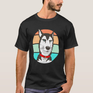 Blaue Augen  Siberian Husky T-Shirt