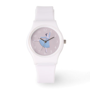 Blaue Ballerina Armbanduhr