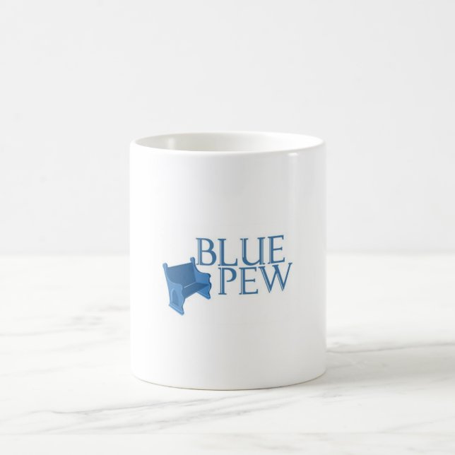 Blaue Bank-Tasse Kaffeetasse (Mittel)