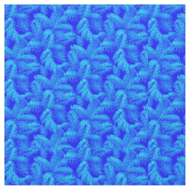 Blaue Baumwolle Stoff (Nahaufnahme)