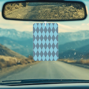 Blaue Bavaria Rhombus-Flaggenmuster Autolufterfrischer