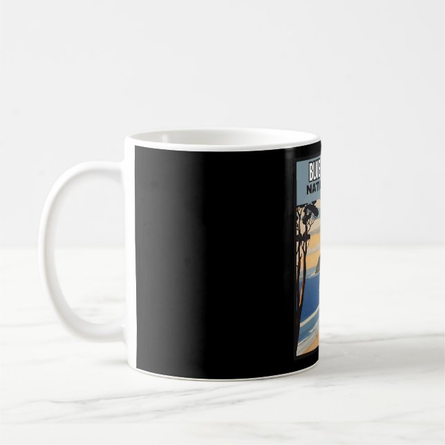 Blaue Berge � der endlose Horizont Australiens Kaffeetasse (Links)