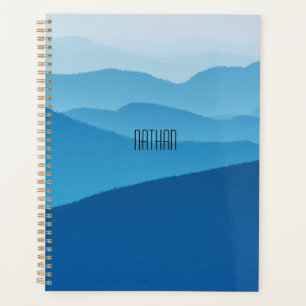 Blaue Berge Personalisiert Planer