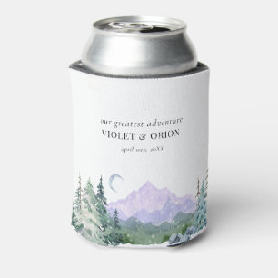 Blaue Berge Rustikales Hochzeitbier kann kühlen Dosenkühler