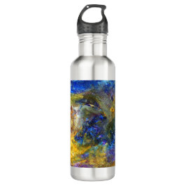Blaue Bestie Edelstahlflasche