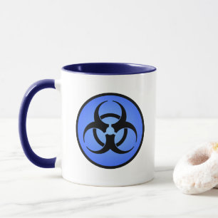 Blaue Biogefährdung Tasse