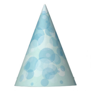Blaue Blasen Partyhütchen